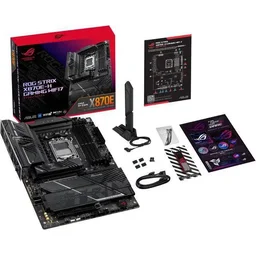 لوحة أم أسوس آر أوجي ستريكس X870E-H جيمنج واي فاي 7 ASUS ROG Strix X870E-H Gaming WiFi 7 AMD AM5 ATX Motherboard