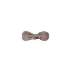باندانا موسلين مرنة بعقدة فيونكة - لون فيزون Muslin Elastic Bow Bandana - Mink