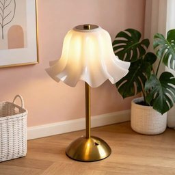 تيبل لامب رأس وردة – طراز فرنسي Rose Head Table Lamp – French Style