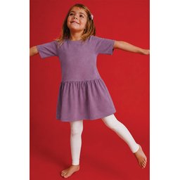 تونيك أطفال قطن 100% بنفسجي - 5-12 سنة Kids Tunic 100% Cotton Purple - 5-12 Years