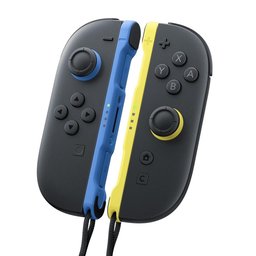 زوج يدات تحكم جوي كون 2 لجهاز نينتندو سويتش 2 (أزرق / أصفر فاتح) Nintendo Switch 2 Joy-Con 2 (L)/(R) Controllers Pair (Blue / Light Yellow)