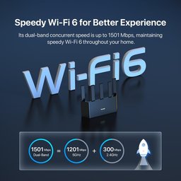 راوتر تندا TX12L Pro لاسلكي ثنائي النطاق AX3000 بسرعة 3000Mbps مع 5 هوائيات خارجية وتقنية Wi-Fi 6 ومنافذ Gigabit ودعم Mesh Tenda TX12L Pro AX3000 Dual-Band Gigabit Wi-Fi 6 Router 3000Mbps with 5 External Antennas and WiFi+ Mesh