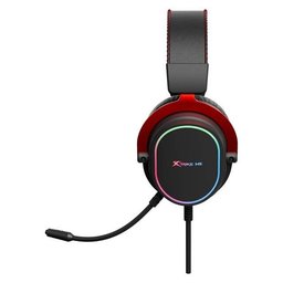 سماعة ألعاب إكسترايك مي GH-519 بإضاءة RGB وميكروفون – أسود Xtrike Me GH-519 RGB 2x3.5mm + USB Headset (Black)