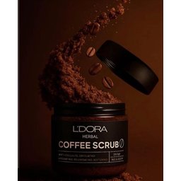 مقشر القهوة للوجه والجسم - لدورا L'DORA FACE & BODY COFFEE SCRUB