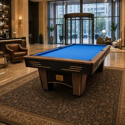 طاولة بلياردو أمريكي ذا ماسترز مقاس 9 قدم من زكي بلياردو The Masters 9-Foot American Pool Table