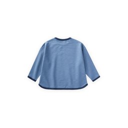 تي شيرت أطفال بأكمام طويلة وقصة واسعة، 2-8 سنوات، أزرق نيلي Kids' Loose Fit Long Sleeve T-Shirt, 2-8 Years, Indigo Blue