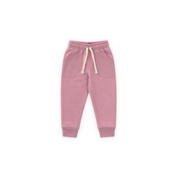 طقم رياضي أطفال مضلع بجيب - ليلكي (2-9 سنوات) Ribbed Pocket Tracksuit for Kids - Lilac (2-9 Years)