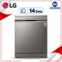 غسالة صحون إل جي 14 طقم بتقنية QuadWash ومحرك Inverter Direct Drive LG 14-Place Dishwasher with QuadWash & Inverter Direct Drive