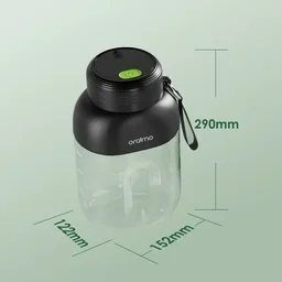 خلاط عصير Oraimo SmartBlender Cup بسعة 1 لتر – رمادي جرافيت Oraimo SmartBlender Cup 1L Juice Blender - Graphite Grey