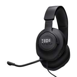 جي بي ال سماعة رأس Quantum 100 M2 سلكية للألعاب اسود JBL Quantum 100 M2 Gaming-Wired Over-ear Headset Black