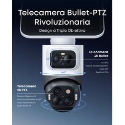 كاميرا Anker Eufy Cam S4 (طقم كاميرتين) - أبيض Anker eufy Cam S4 2-Cam Kit - White