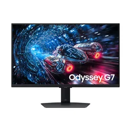 شاشة ألعاب سامسونج أوديسي جي 7 المزدوجة 27 بوصة 4K - Samsung Odyssey G7 LS27FG706EMXUE Samsung Odyssey G7 27" IPS Dual-Mode 4K 180Hz / FHD 360Hz Gaming Monitor - LS27FG706EMXUE