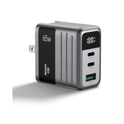 شاحن الجدار العالمي زنـدور باسبرت 65 واط بتقنية GaN Zendure Passport 65W GaN Global Travel Wall Charger