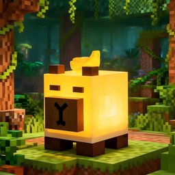 مجسم بيكسل بيت – حيوان أليف بيكسل Pixel House Figurine – Pixel Pet