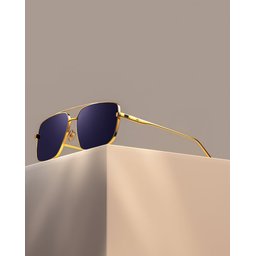 نظارات طلاء ذهب عيار 18-Olgo 18 Gold Plated-Olgo