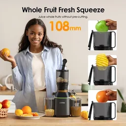عصّارة بطيئة Oraimo OMJ-501A – رمادي جرافيت Oraimo OMJ-501A Slow Juicer – Graphite Grey
