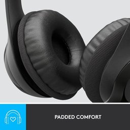 سماعة رأس لوجيتك Logitech H390 سلكية – أبيض Logitech H390 Headset - Wired - White
