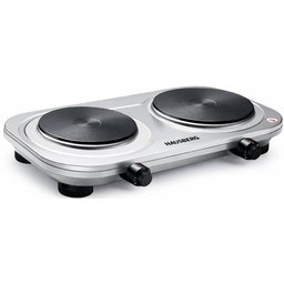 طباخ كهربائي مزدوج هاوسبيرج Hausberg – ستانلس ستيل Hausberg HB-545IN Double Electric Hot Plate - Stainless Steel