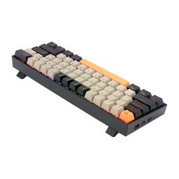 كيبورد ألعاب ميكانيكي ريدراجون K530RGB-PRO دراكونيك | برتقالي/رمادي/أسود، لاسلكي 3 مودات، مفاتيح Hot-swap، إضاءة RGB Redragon K530RGB-PRO Draconic Wireless Mechanical Gaming Keyboard | Orange/Gray/Black, 60% Compact, Hot-Swap, RGB
