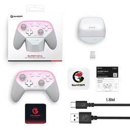 يد تحكم الألعاب جيم سير Super Nova متعددة المنصات – وردي باستيل GameSir Super Nova Multi-Platform Controller (Pastel Pink)