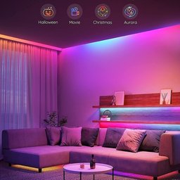 شريط إضاءة ذكي جوفي RGBIC بطول 5 متر Govee RGBIC LED Strip Lights 5M