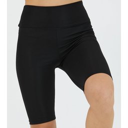 ليقنز نسائي أسود قصير بخصر عالٍ Women's Black High-Waist Short Leggings