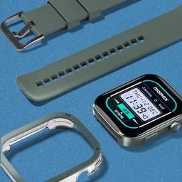 ساعة موماكس الذكية باللون الاخضر Momax 1-Wear+ Smart Watch (Green)