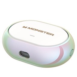 سماعات مونستر AC600 اللاسلكية بتصميم مفتوح ومشبك للأذن – أبيض Monster Open Ear AC600 Clip-On Wireless Earbuds - White