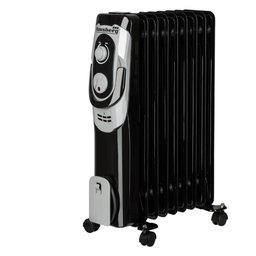 مدفأة زيت كهربائية هاوسبيرغ Hausberg بقوة 2000W – أسود Hausberg HB-8910NG Electric Oil Heater - 2000W - Black