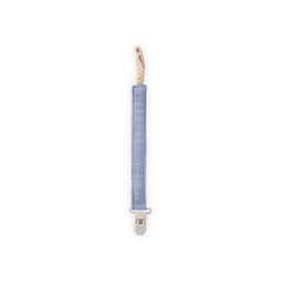 حامل لهاية أطفال قطني 23 سم - أزرق Baby Cotton Pacifier Holder 23 cm - Blue
