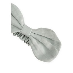 باندانا فيونكة موسلين مطاطية - أخضر نعناعي Muslin Elastic Bow Headband - Mint Green