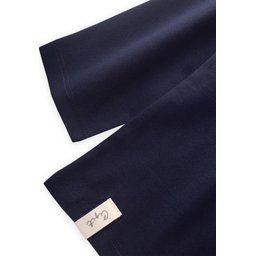 تي شيرت أساسي موسمي للأطفال 2-10 سنوات - أزرق داكن Seasonal Basic T-Shirt for Kids 2-10 Years - Navy Blue