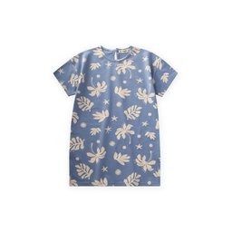 تي شيرت تونيك أزرق للأطفال 4-12 سنة - MAVİ Tunic T-Shirt for Kids 4-12 Years Blue - MAVİ