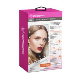 مرآة تجميل مضيئة LED WESTINGHOUSE LED Light-Up Beauty Mirror