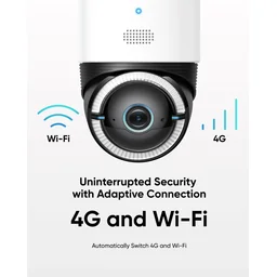 انكر - يوفي - كاميرا مراقبة 4G LTE Cam S330 - ابيض Anker Eufy 4G LTE Cam S330 White