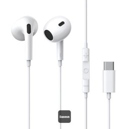 سماعات أذن سلكية Baseus Encok CZ17 من النوع C Baseus Encok CZ17 Type C Wired Earphones