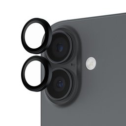 واقي عدسات الكاميرا بحلقات سوداء للاي فون 17 Black Lens Protector - Rings