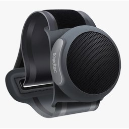 مكبر صوت بلوتوث لاسلكي قابل للارتداء من بورودو ساوندتك Wristsound Active - أسود Porodo Soundtec Wristsound Active Wearable Bluetooth Speaker – Black