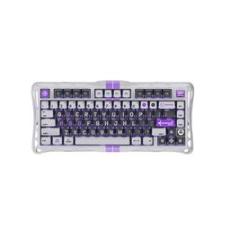 لوحة مفاتيح الألعاب GravaStar Mercury V75 HE المغناطيسية بإضاءة RGB – رمادي ميكا GravaStar Mercury V75 Wireless Mechanical Keyboard (Mecha Grey)