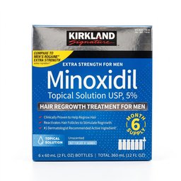 بخاخ مينوكسيديل كيركلاند 5% الأمريكي الأصلي كورس 6 أشهر Kirkland Minoxidil 5%