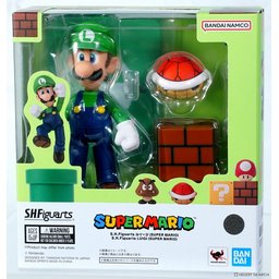 مجسم لويجي من S.H.Figuarts (سوبر ماريو) S.H.Figuarts Luigi (Super Mario)v