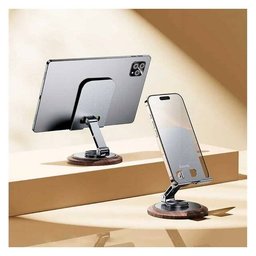 حامل هاتف مكتبي هوكو DH25 قابل للطي مع دوران 360 درجة Hoco DH25 360° Desktop Phone Stand