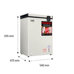 مجمدة افقیة نظام تبرید مباشر - سعة 96 لتر CHEST FREEZER FAST DIRECT COOLING - 96 L