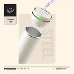 كوب الخفق الكهربائي فلوكس ميكس بسعة 350 مل مع مكبر صوت Fluxmix 350ml Self-Stirring Cup with Speaker