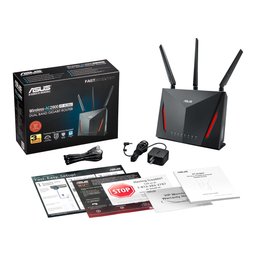 ASUS RT-AC86U Wireless AC2900 Dual-Band Gaming Router ASUS RT-AC86U Wireless AC2900 Dual-Band Gaming Router