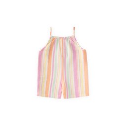 سالوبيت أطفال بحمالات من 1-5 سنوات - لون إيكرو Kids' Strappy Romper 1-5 Years - Ecru