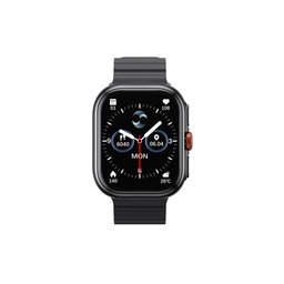 ساعة Havit M9068 الذكية بشاشة AMOLED – لون أسود مع أصفر (ساعة ذكية) Havit M9068 Black+ochre Amoled Smart Watch ( Smart watch )