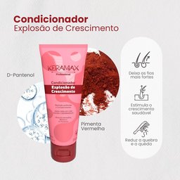 بلسم سكايف كيراماكس Skafe Keramax Explosão de Crescimento Conditioner - 250 ml