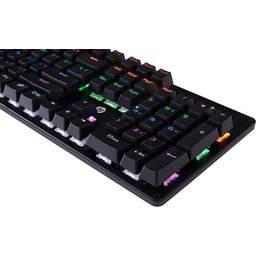 كيبورد ألعاب ميكانيكي اتش بي HP GK100F سلكي 104 مفاتيح – أسود HP GK100F Mechanical Gaming Keyboard - 104 Keys - Wired - Black