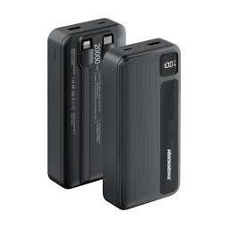 RR PowerLink 20 Neo 20000mAh 22.5W Power Bank Black (شاحن طوارئ) RR PowerLink 20 Neo 20000mAh 22.5W Power Bank Black